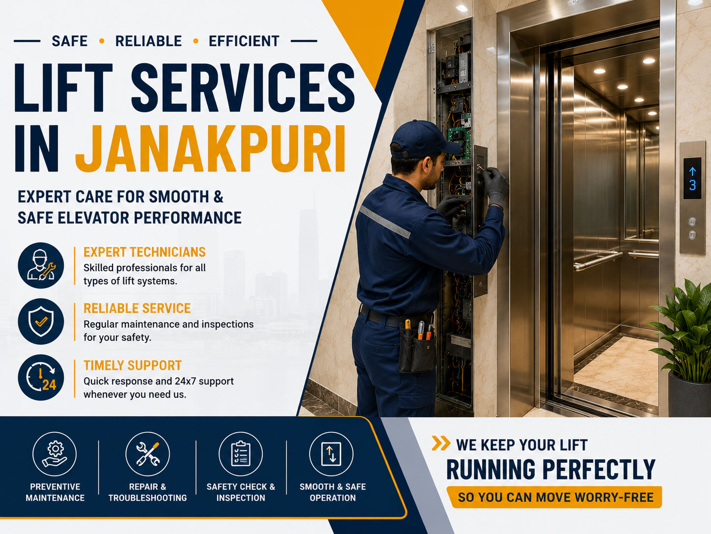 Lift Services in Janakpuri