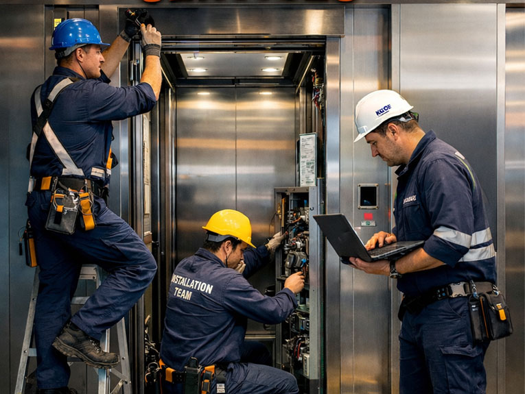 New Lift Installation in Sonipat